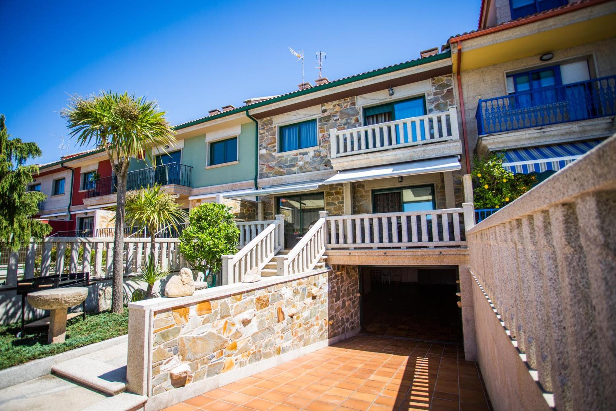 Casa Cotón - Chalet vacacional de playa Vilagarcía de Arousa Exterior foto
